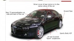 Alfa 159 TI, ziet er snel uit