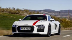 Audi R8 stuurt alle kracht naar de achterwielen