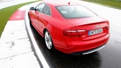 Het circuit op met de Audi S5
