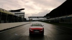 Het circuit op met de Audi S5