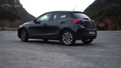 Eerste ronde met de Mazda2 in Barcelona