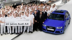 Feestelijk voorbereiden op nieuwe Audi A4