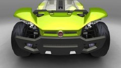 Stoer groen - Fiat Bugster concept
