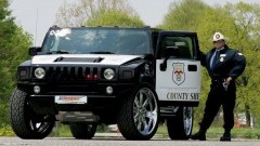 H2 Geiger Politie Hummer