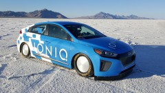 Hyundai Ioniq Hybrid haalt 250 km/h