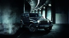 Jeep Wrangler Black Edition II vooral zwart