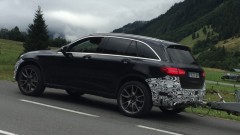 Mercedes GLC met (AMG-) spierballen onderweg