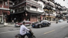 Mercedes test autonome S-klasse in Shanghai