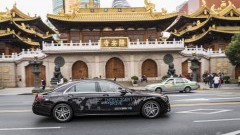 Mercedes test autonome S-klasse in Shanghai