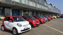 Met 1600 smarts door Hamburg tijdens smart times