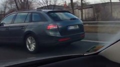 Nieuwe Skoda Superb Combi onderweg