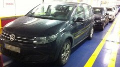 Nieuwe Volkswagen Touran ging uit varen...
