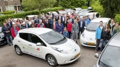 Nissan Leaf als deelauto rondom A15