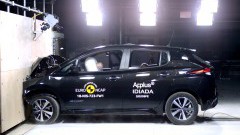 Nissan Leaf excelleert bij botsproeven