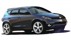 Spetterende concept modellen van Nissan