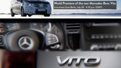 Onthulling nieuwe Mercedes-Benz Vito nabij