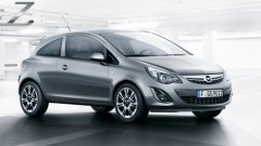 Opel Corsa in de uitverkoop tijdens Corsa Run