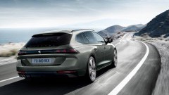 Peugeot 508 SW oogt dynamisch