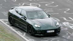 Porsche Panamera in z'n hum (update: interieurfoto's!)