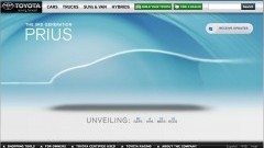 Aftellen op website nieuwe Toyota Prius