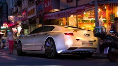 Qoros 9 Sedan Concept uit de pen van een student