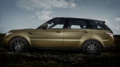 Range Rover Sport eenmalig in leger-outfit