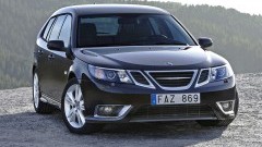Saab 9-3 is strak getrokken