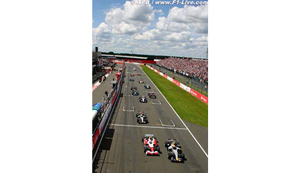 Grand Prix F1 van Engeland op Silverstone