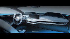 Skoda toont nu ook interieur Vision E
