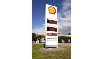 Hoogte brandstofprijs op niveau van 2005