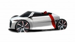 Audi urban concept ook als Spyder