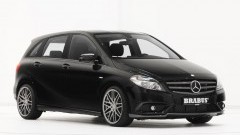 Mercedes-Benz B-Klasse van BRABUS staat stevig in z'n schoenen