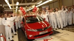 Mijlpaal Honda Civic productie