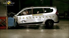 Sterrenregen bij EuroNCAP, maar Dacia Lodgy blijft achter