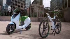 Van auto naar fiets en scooter - smart escooter in 2014