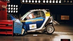 Smart fortwo scoort 4 sterren in EuroNCAP crashtest