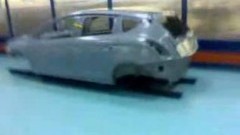 Lancia Delta gefilmd in fabriek (video!)