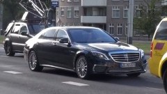 Mercedes S65 AMG naakt in Rotterdam