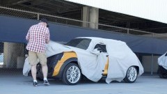 Mini reageert met knipoog op gelekte beelden nieuwe generatie Mini