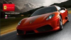 Ferrari website in een nieuw jasje