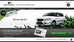 Snel rijden bij Skoda