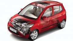 'Elektrisch aangedreven Hyundai i10 op IAA Frankfurt'