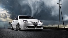 Groen Klavertje voor plezier - Alfa MiTo Quadrifoglio Verde bloeit op