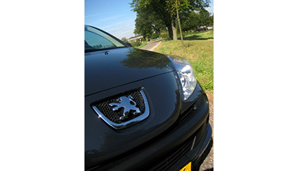 Peugeot 206+ valt op zijn plaats
