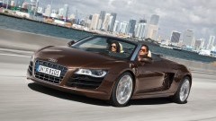 Nieuwe Audi R8 Spyder op Miljonair Fair in de RAI