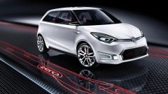 MG Zero concept aast op Polo's en Fiesta's