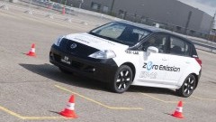 Eerste ronde met de Nissan Leaf