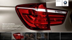 Glimp van nieuwe BMW X3