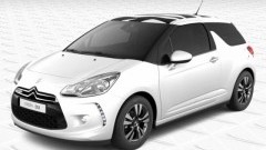 Citro�n DS3 hip in zwart en wit