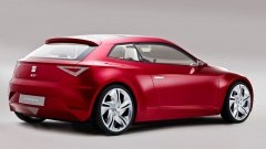 Nog een keer de Seat IBE concept, maar dan in Parijs